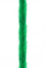 Boa di marabou verde gr 45 circa 190 cm
