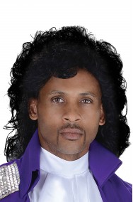 Parrucca uomo anni 80 tipo Prince