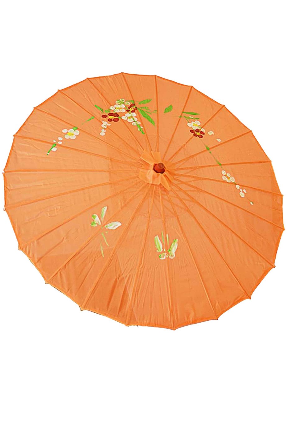 Ombrellino Parasole giapponese da geisha arancio