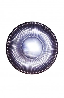 Silver Party Piatti in cartoncino plastificato color argento 10pzx22cm