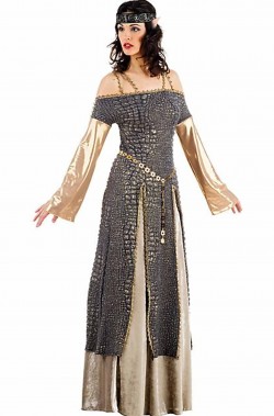 Costume donna Regina Medievale Meraviglioso. Qualita' teatrale celtica.