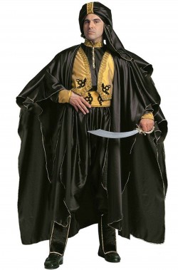 Costume uomo principe arabo sultano Saladino