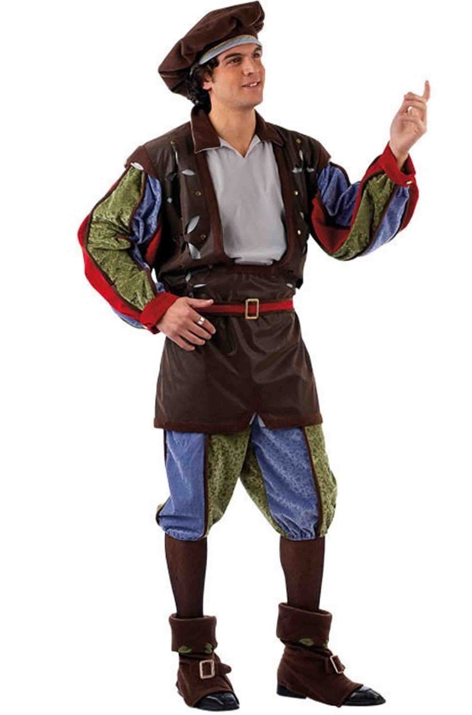 Costume adulto da pittore o musico Costume adulto da pittore o musico