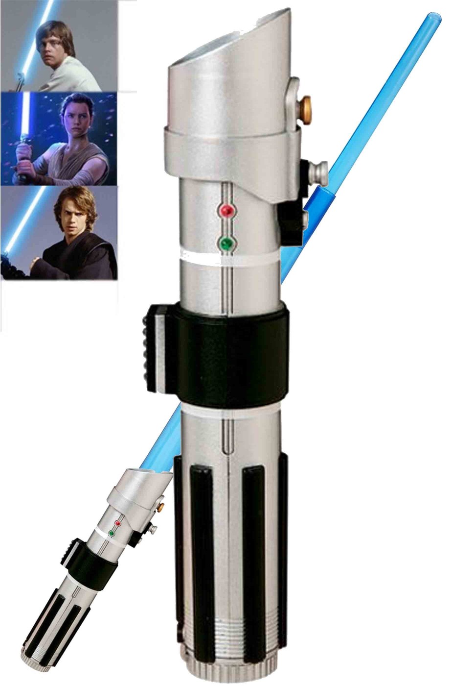 Spada Laser Adulto Anakin Skywalker o Luke azzurra
