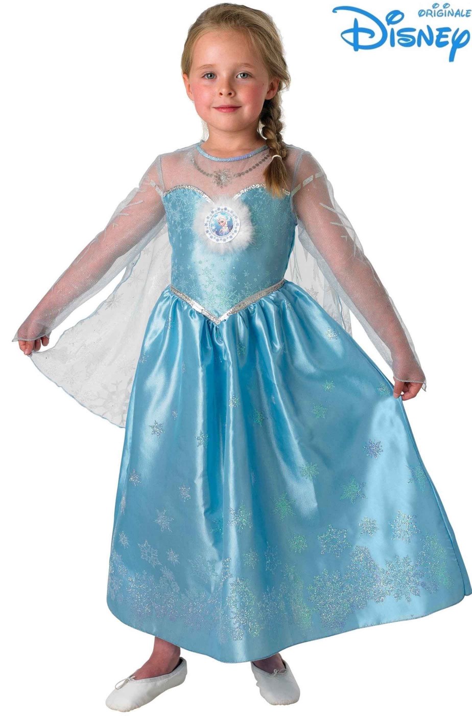 Costume Bambina Frozen Elsa Regina delle Nevi
