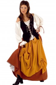 Costume donna pirata o zingara o popolana