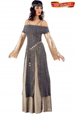Costume donna Regina Medievale Meraviglioso. Qualita' teatrale celtica.