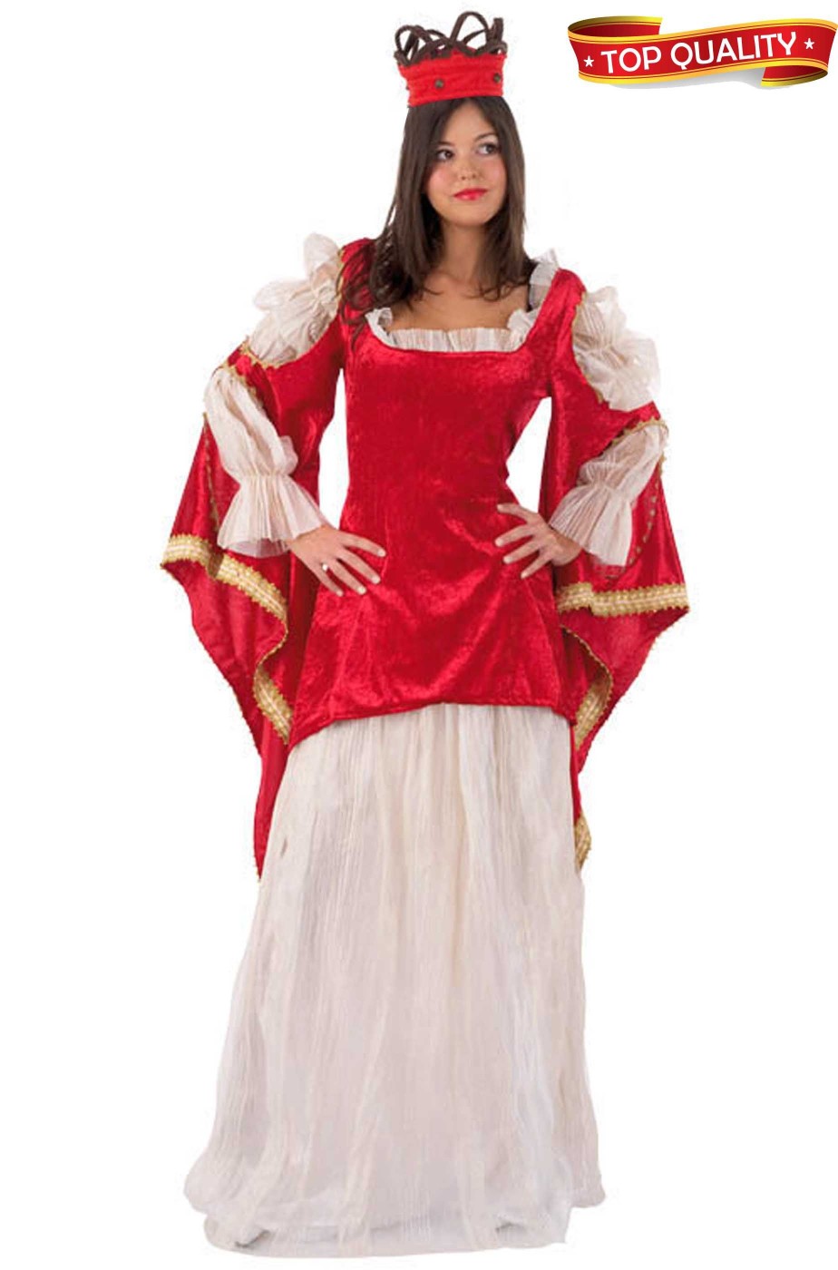 Costume donna regina Qualita' teatrale