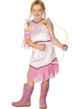 Costume carnevale Bambina Indiana