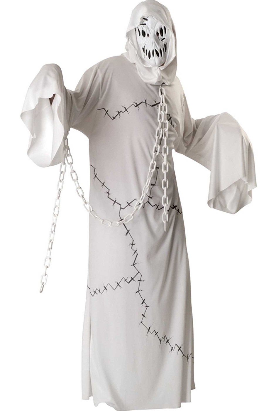 Costume uomo fantasma spettro Costume uomo fantasma spettro