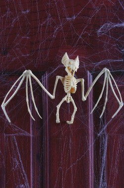 Scheletro di Pipistrello decorazione halloween largo 42 cm