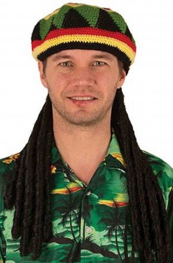 Cappello Giamaicano con Dreadlocks