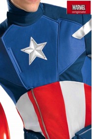 Costume Capitan America modello Elite Adulto Replica del Film The Avengers
