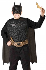 Set Batman con mantello, maschera, batarangs