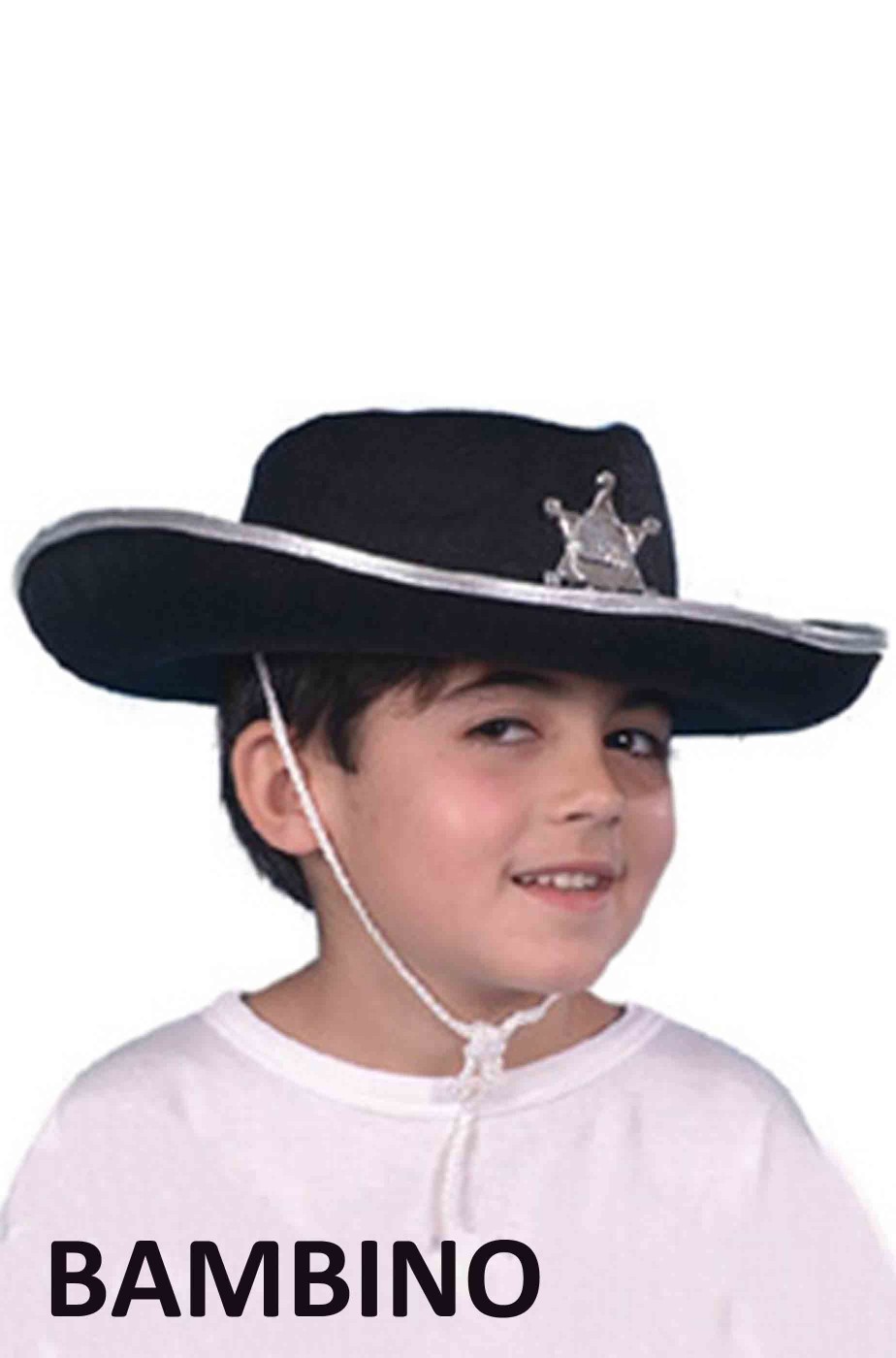 Cappello Cowboy nero