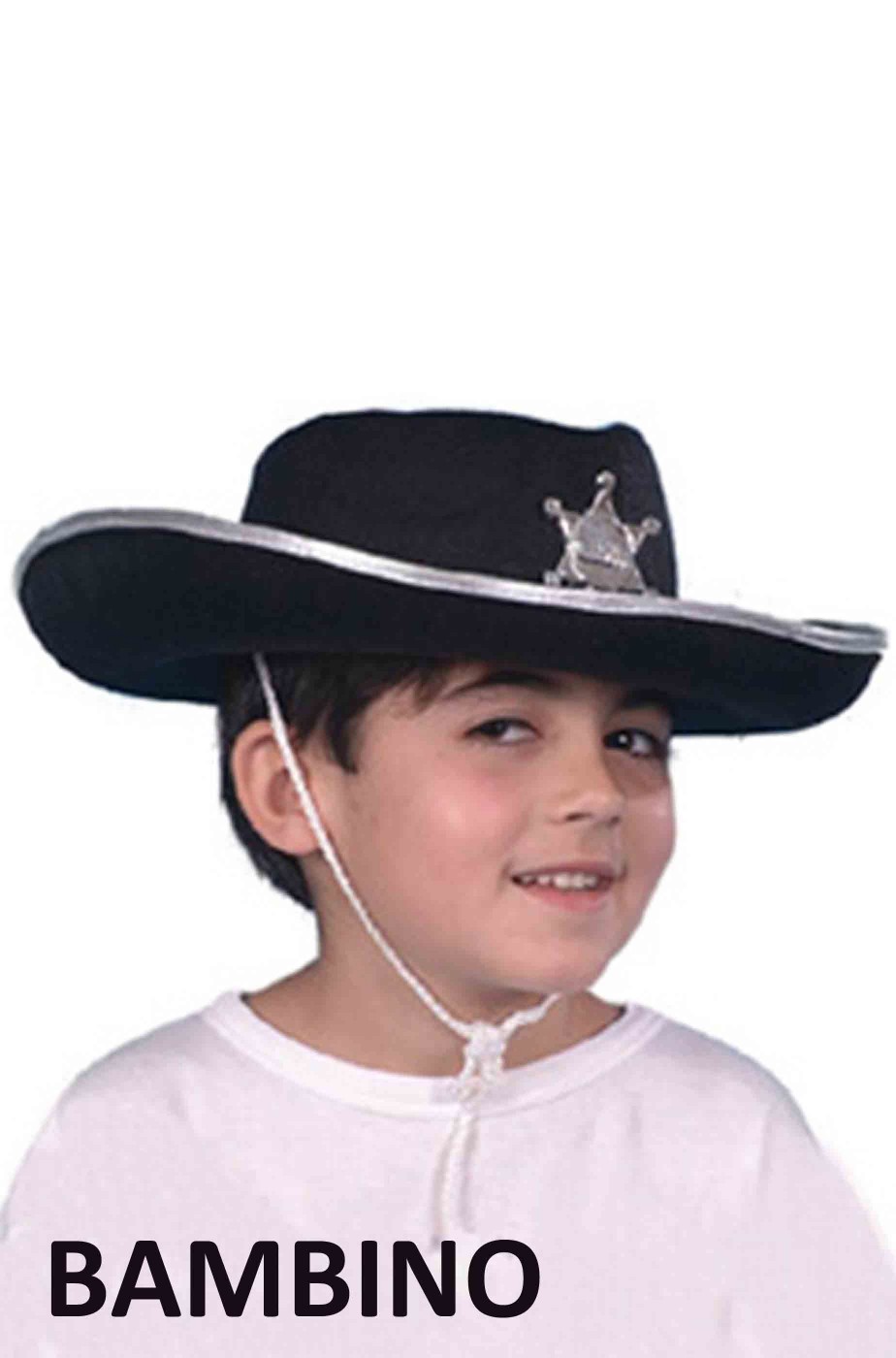 Cappello Cowboy nero Cappello Cowboy nero