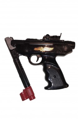 Pistola giocattolo ad aria compressa a caricamento a leva spara pallini di plastica