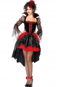 Costume Halloween donna Burlesque Vampira