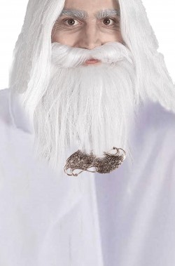 Spilla di Gandalf il Bianco in metallo per Cosplay