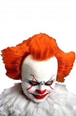 Parrucca Clown IT nuova versione con calotta capelli rossi