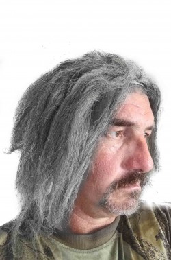 Parrucca capelli Michael Myers montata su calotta