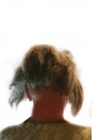 Parrucca capelli Michael Myers montata su calotta