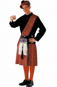 Costume di Carnevale da scozzese uomo