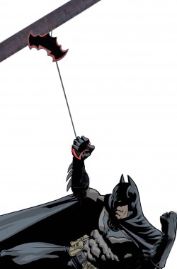 Rampino Batman con batarang e cavo
