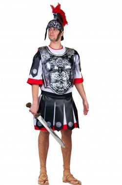 Costume uomo soldato antico romano centurione completo