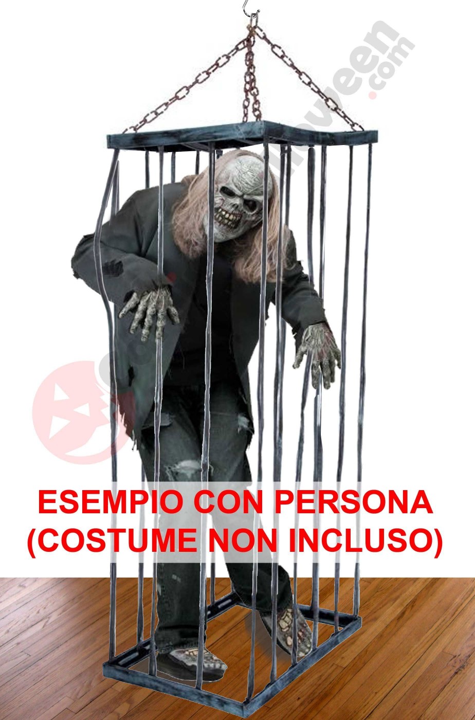 Decorazione Halloween Gabbia a grandezza naturale per adulti