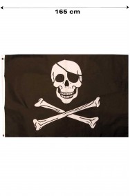 Bandiera pirata cm 165 x 99