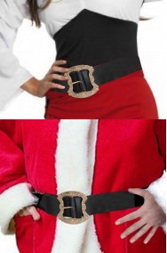 Cintura cinturone da Pirata o Babbo Natale in similpelle