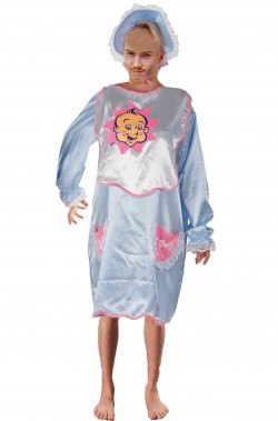 Coppia di costumi di carnevale adulto da bebè neonato 
