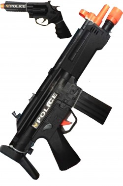 Pistola mitragliatrice giocattolo HK MP5, pistola e accessori