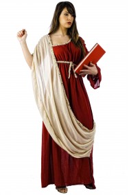 Costume donna Romana o Greca Augusta Lucilla del Gladiatore