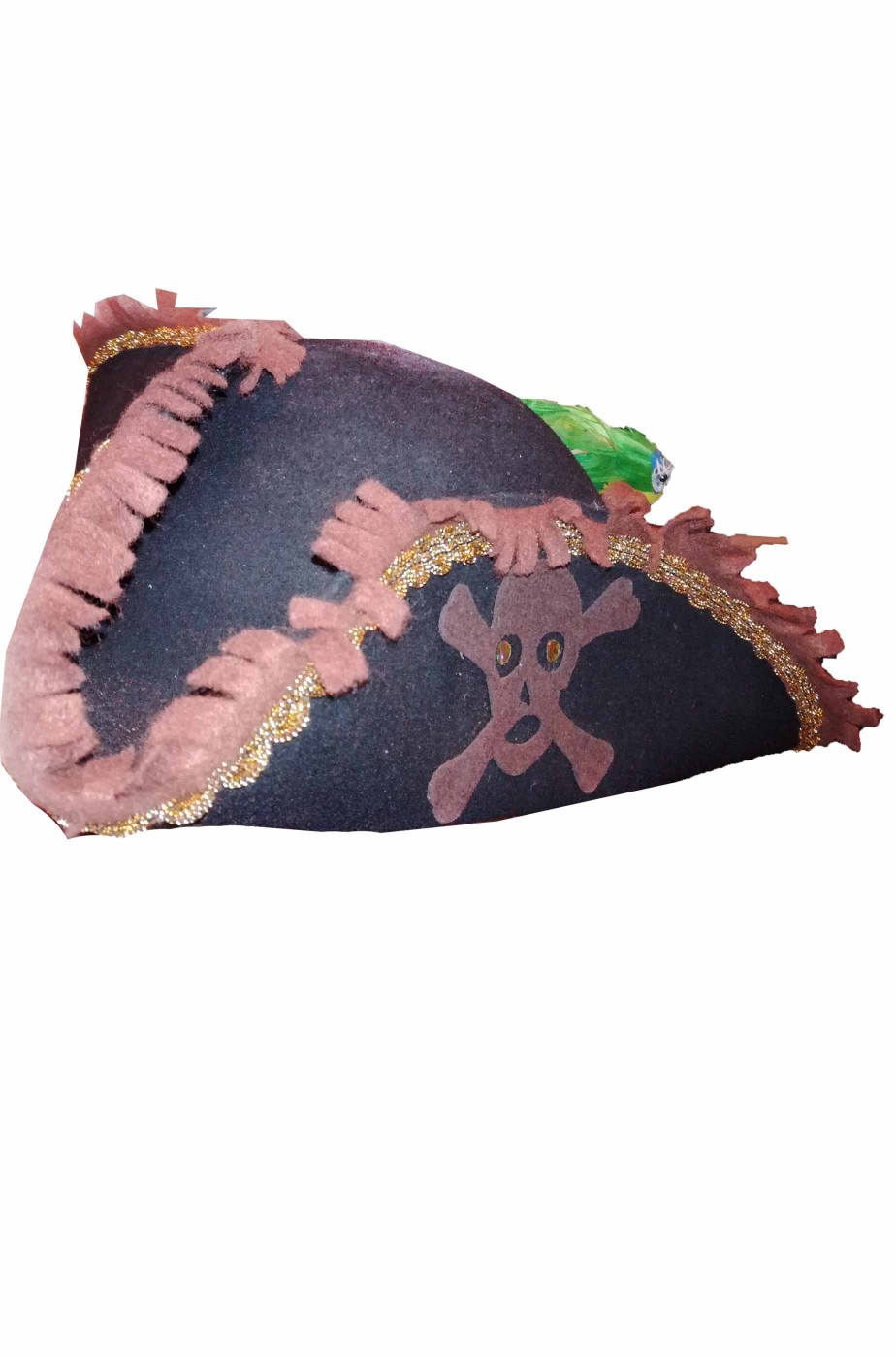 Cappello A Bandana Nera O Rossa Da Pirata - Foto 11