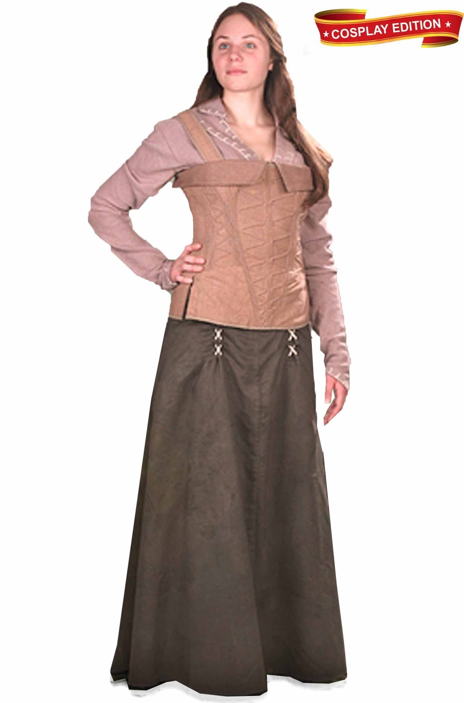 Costume medievale Lady Marian di Robin Hood Cosplay
