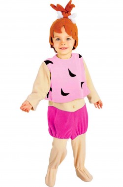 Costume di Carnevale da bambina Ciottolina Flintstone degli Antenati