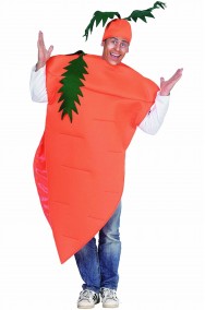 Costume di carnevale mascotte da Carota adulto