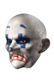 Maschera del Joker clown della rapina alla banca Chuckles