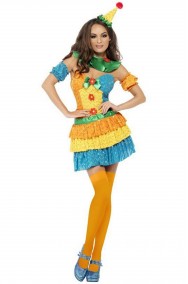 Costume donna clown 