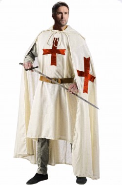 Cavaliere Crociato Templare Medievale adulto
