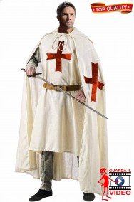 Cavaliere Crociato Templare Medievale adulto