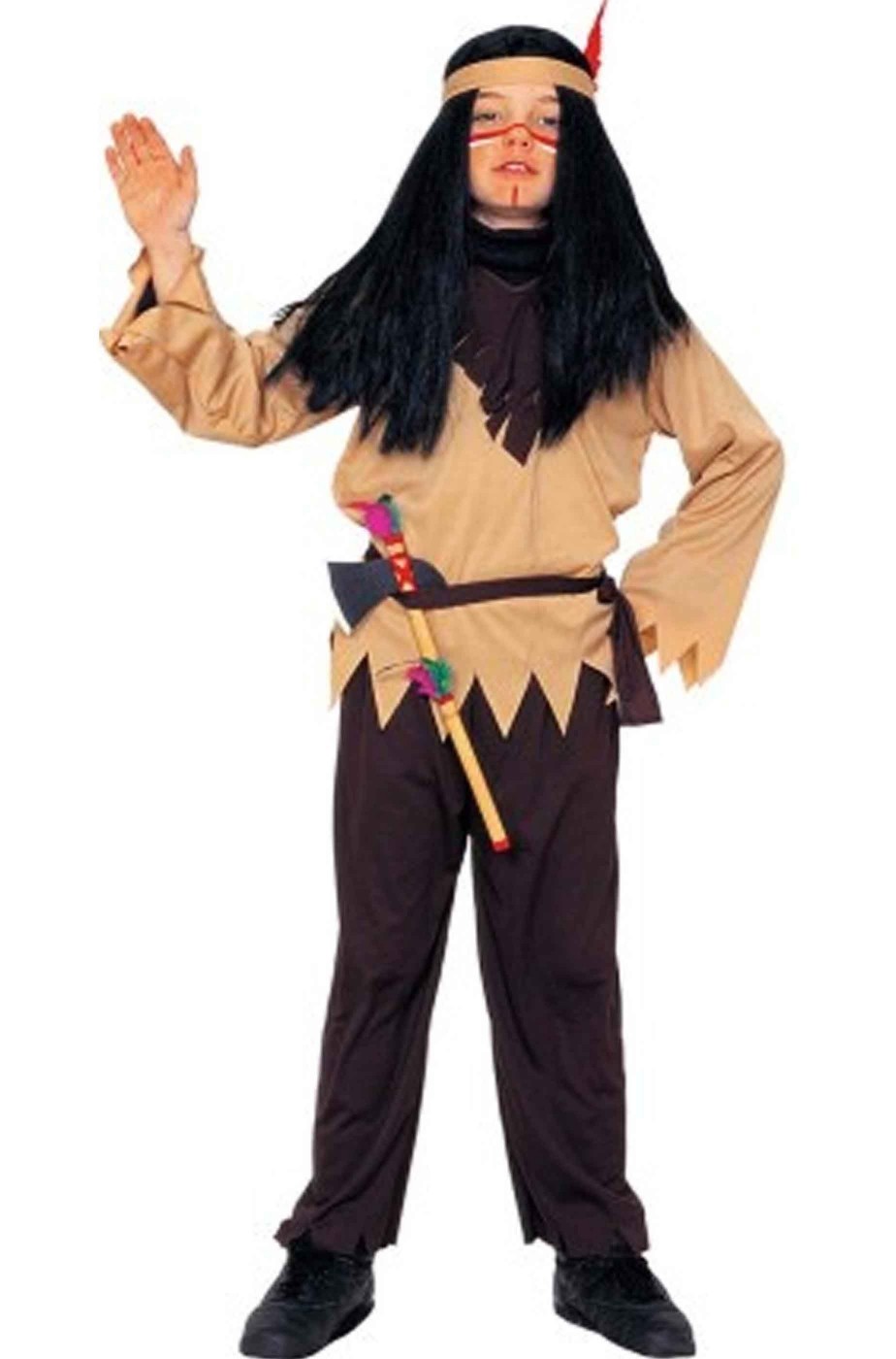 Costume carnevale Bambino Indiano Toro Seduto