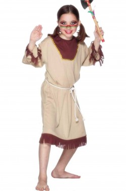 Costume carnevale Bambina Indianina