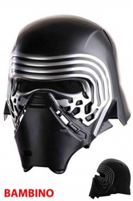 Vestito di Kylo Ren Star Wars The Dark Side adulto con casco, guanti e spada
