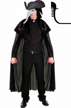 Costume Lo Zanni stile Carnevale di Venezia adulto in offerta