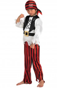 Costume carnevale Bambino Pirata bucaniere
