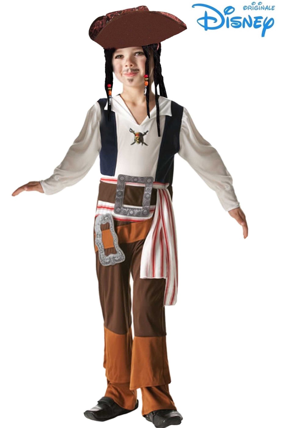 Costume carnevale hot sale jack sparrow