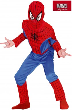 Costume carnevale Bambino Spiderman corazza rigida